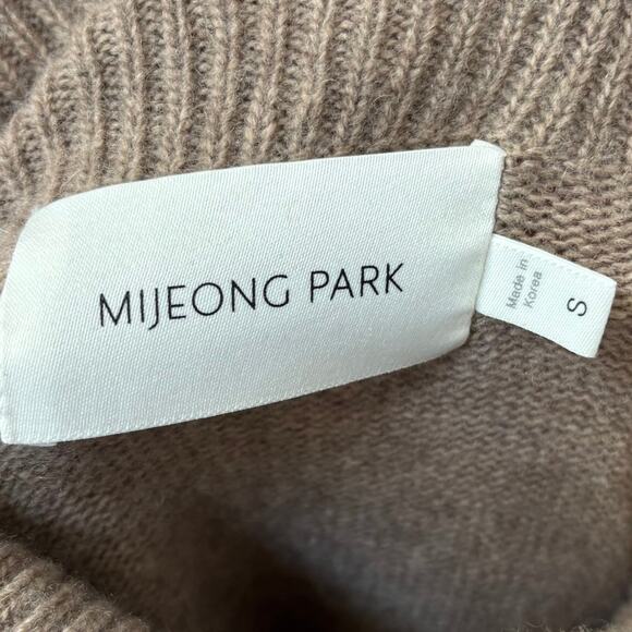 Mijeong Park Cashmere Turtleneck Knit Midi Dress Small - Picture 5 of 6